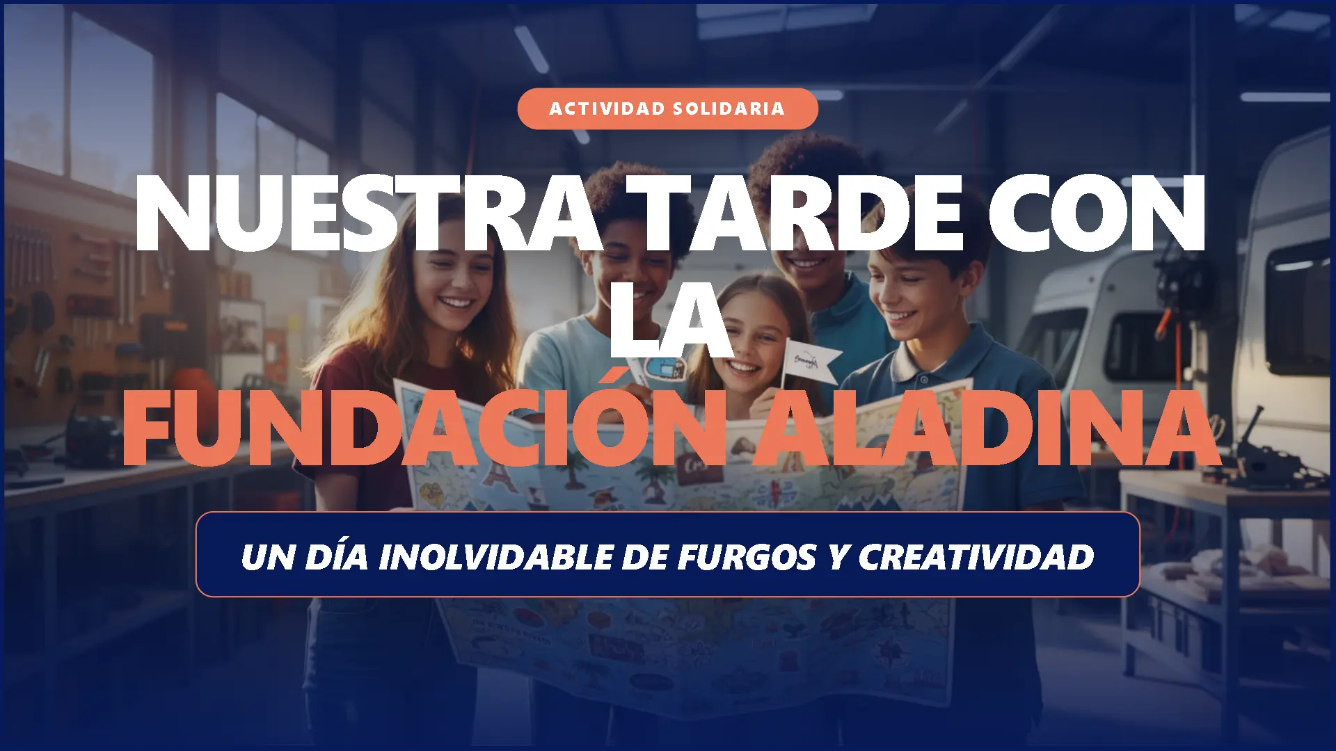 Nuestra tarde con la Fundación Aladina